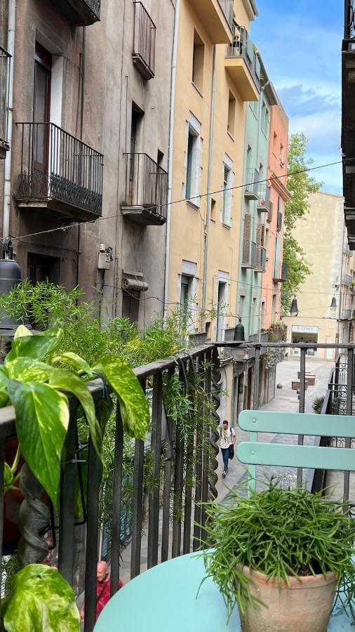 Apartamento Con Encanto Y Terraza En Barri Vell De Girona, El Cul De La Lleona Extérieur photo